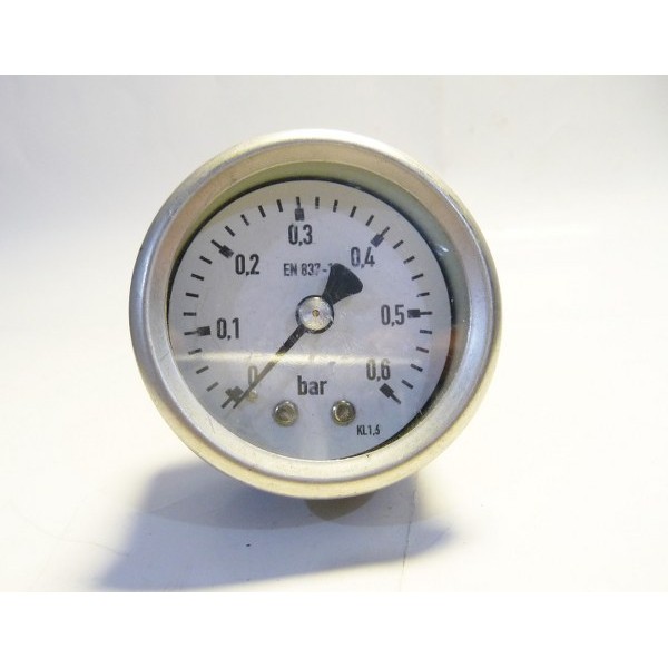 Pressure Gauge, EN837-1, 0~0.6 bar, China (14 Days Warrenty on Entire Stock)